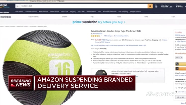 Amazon suspending its shipping service pilot program