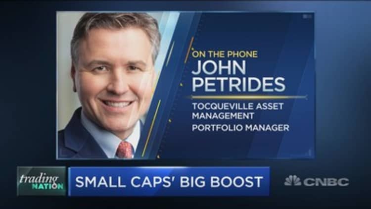 Small caps rebounding, but one chart analyst sees a big problem ahead
