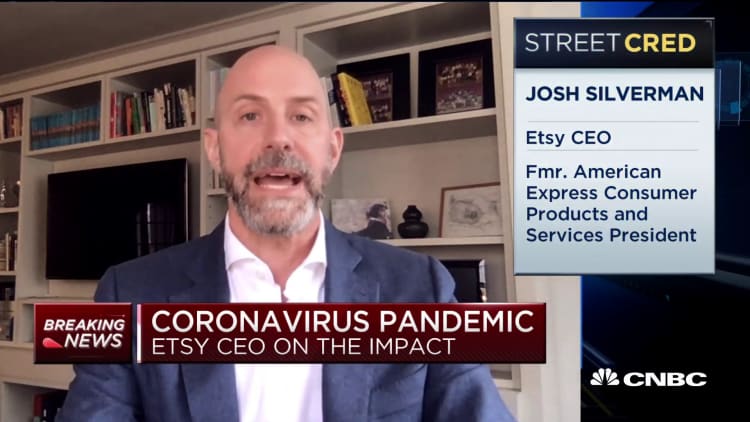 Etsy CEO on crafting face masks for the coronavirus effort