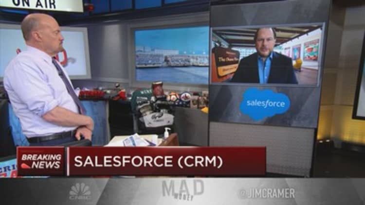 Salesforce's Marc Benioff talks delivering 50 million pieces of PPE to New York