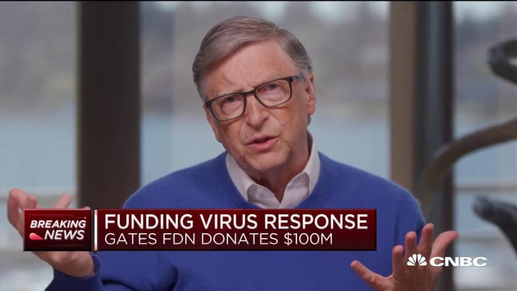 Bill Gates explains the work his foundation is doing to combat coronavirus
