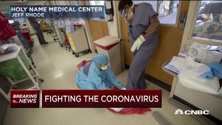 How a New Jersey hospital is fighting the coroanvirus pandemic