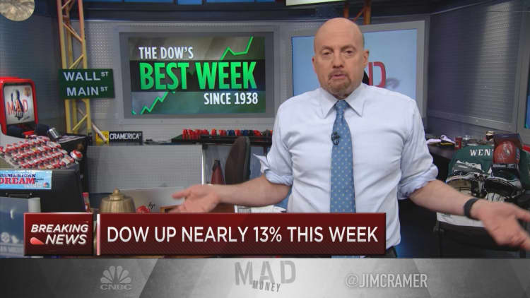 Jim Cramer previews corporate earnings reports for the week of April 13