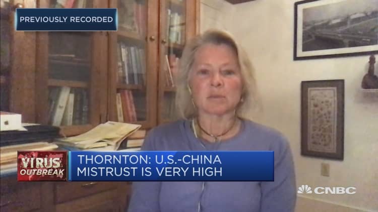 US and China should be working together to fight this pandemic: Susan Thornton