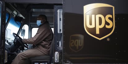 UPS jumps on strong fourth-quarter earnings as Covid drives online shopping