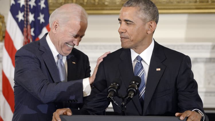 Former President Barack Obama endorses Biden for president