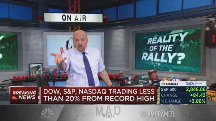 Jim Cramer: Large companies control the market, despite record layoffs