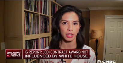 IG report: Some ethical violations, but JEDI outcome not affected