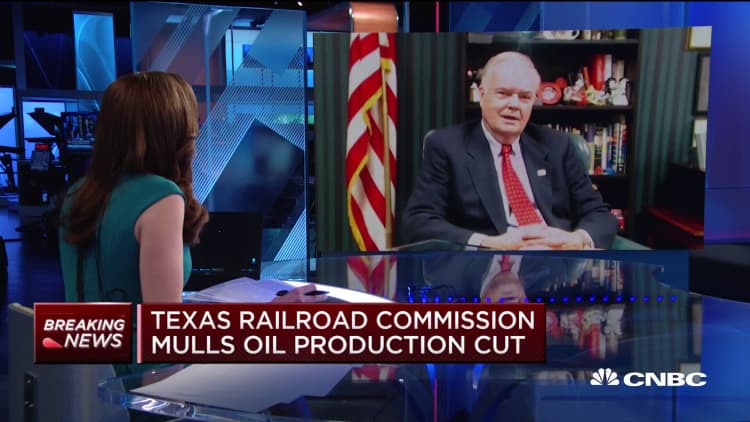Texas Railroad Commission chair: No decision on oil production cuts