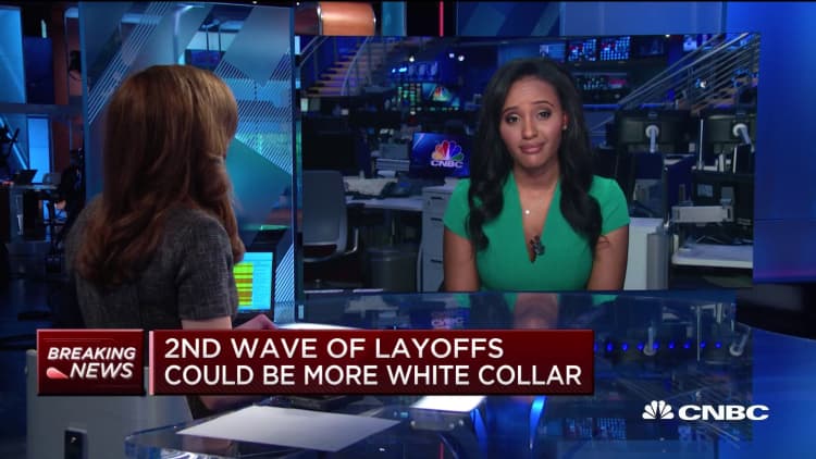 Second wave of layoffs could be more white collar