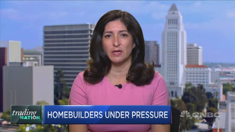 Homebuilding just had its worst month since 1984. What traders see ahead for the group