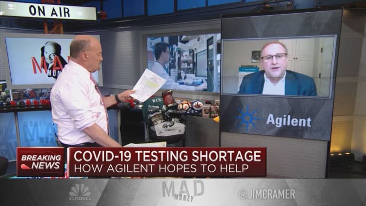 Agilent CEO talks accelerating the flow of coronavirus testing