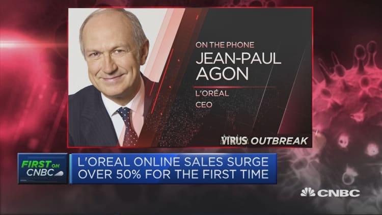 Confident in strength of the beauty market after coronavirus crisis, L'Oreal CEO says