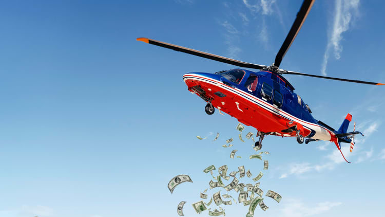 What is helicopter money?