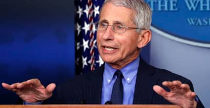 Anthony Fauci on Covid-19 reopenings, vaccines, and moving at 'warp speed'