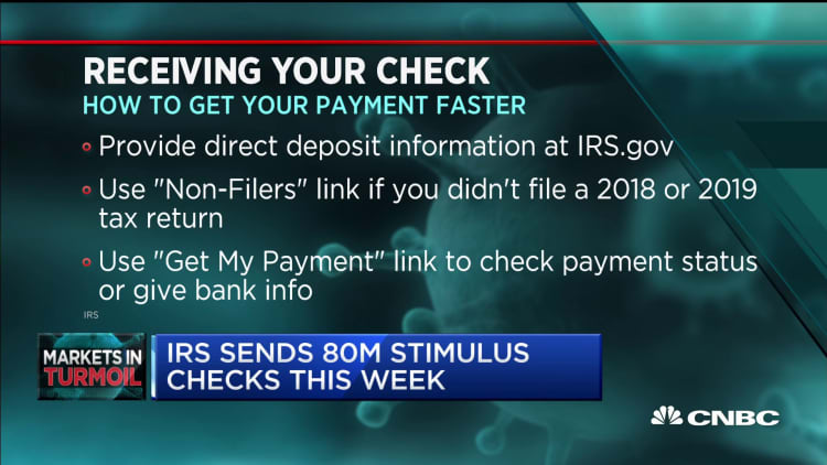 So who's getting the stimulus checks?
