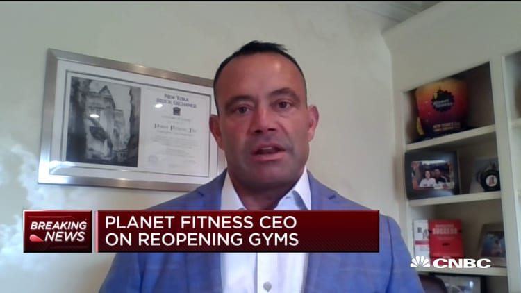 Planet Fitness CEO Chris Rondeau on in-home workouts and reopening gyms