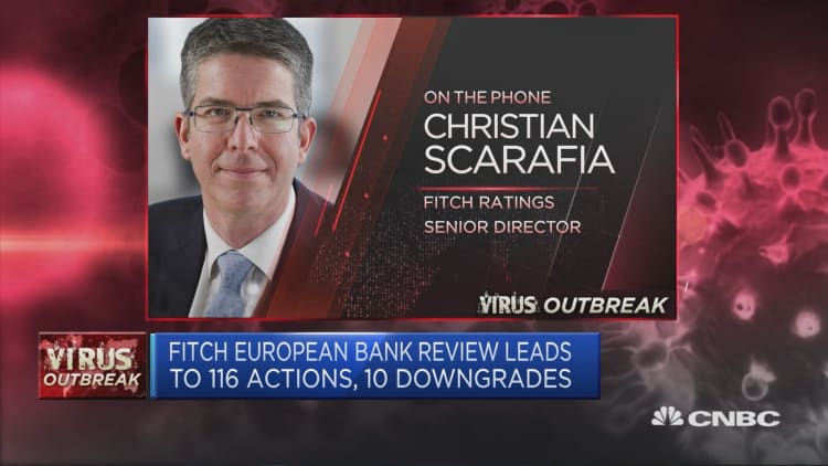 Expect an elevated number of downgrades for European banks: Fitch Ratings