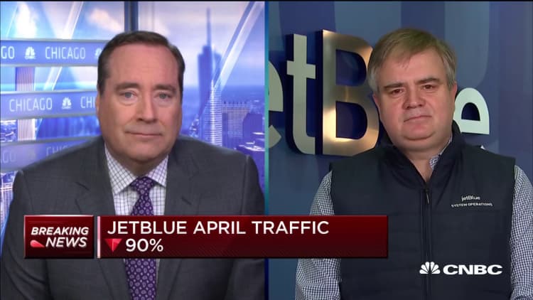 JetBlue CEO Robin Hayes on airlines bailout, travel demand and more on coronavirus crisis