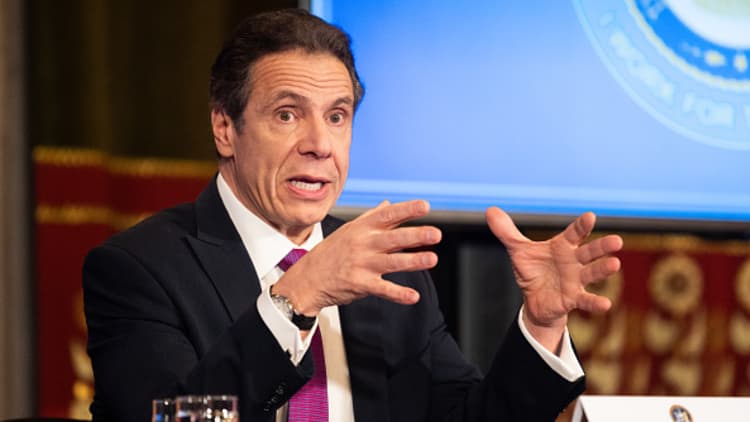 NY Gov. Cuomo rips McConnell's 'really dumb' idea to let states go bankrupt