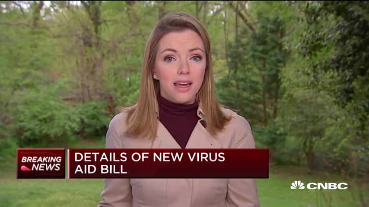 New virus aid bill includes $251 billion in PPP, $60 billion to small lenders