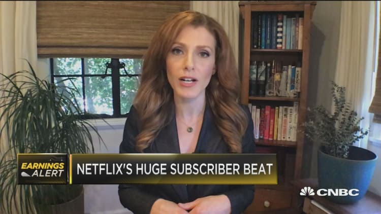 Netflix announces huge subscriber beat