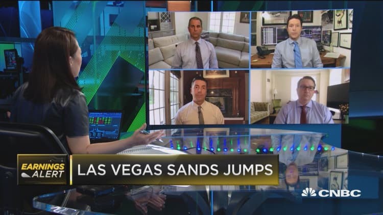 Las Vegas Sands earnings