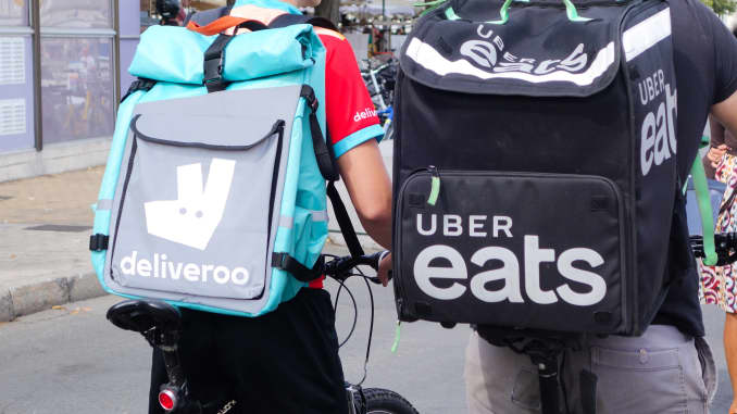 GP: Deliveroo and Uber Eats