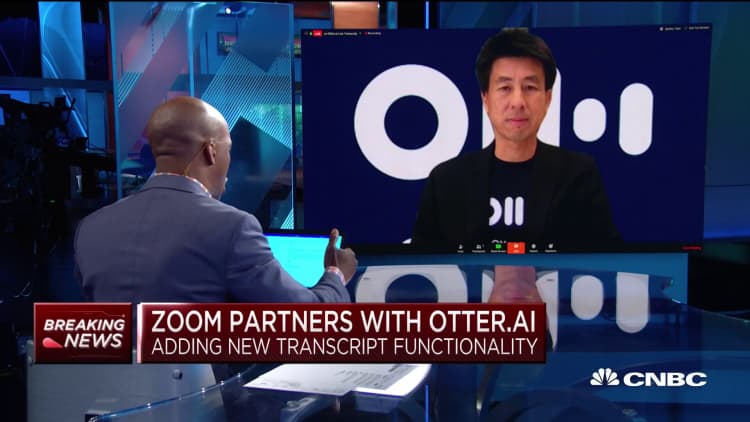 Otter.ai's Sam Liang on its new partnership with Zoom to transcribe calls
