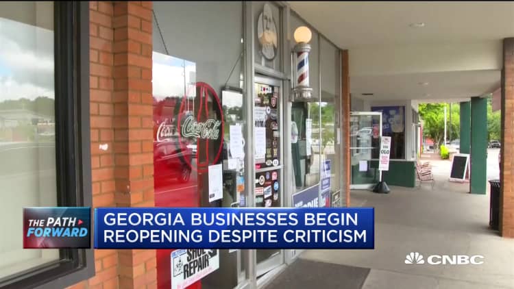 Here are the Georgia businesses that have reopened despite coronavirus criticism
