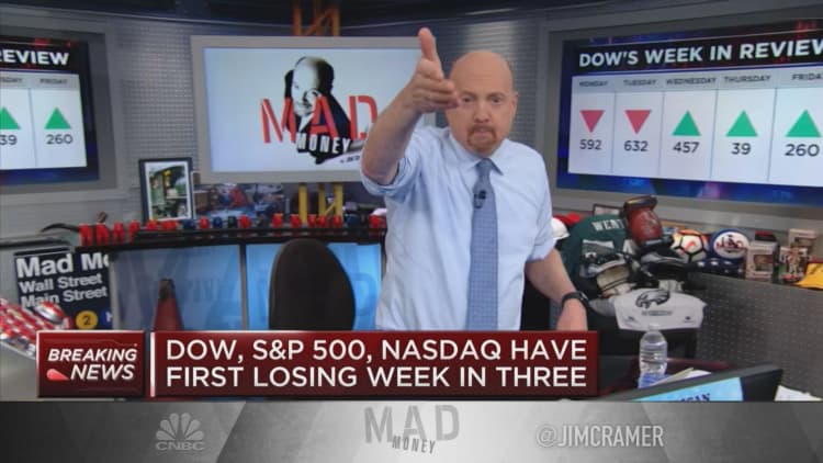 Cramer previews earnings reports for the trading week of April 27