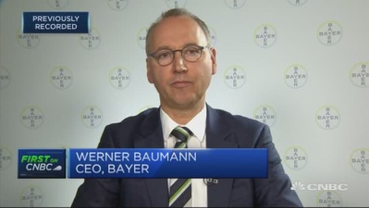 Too early to give guidance for 2020, Bayer CEO says