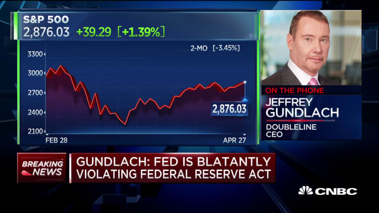 Gundlach: Retest of market low is 'very plausible'