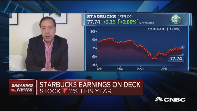 Options trader bets $1.5 million on an earnings disaster for Starbucks