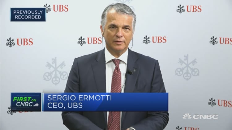 No real discussions about strategy changes despite 'challenging times,' UBS CEO says