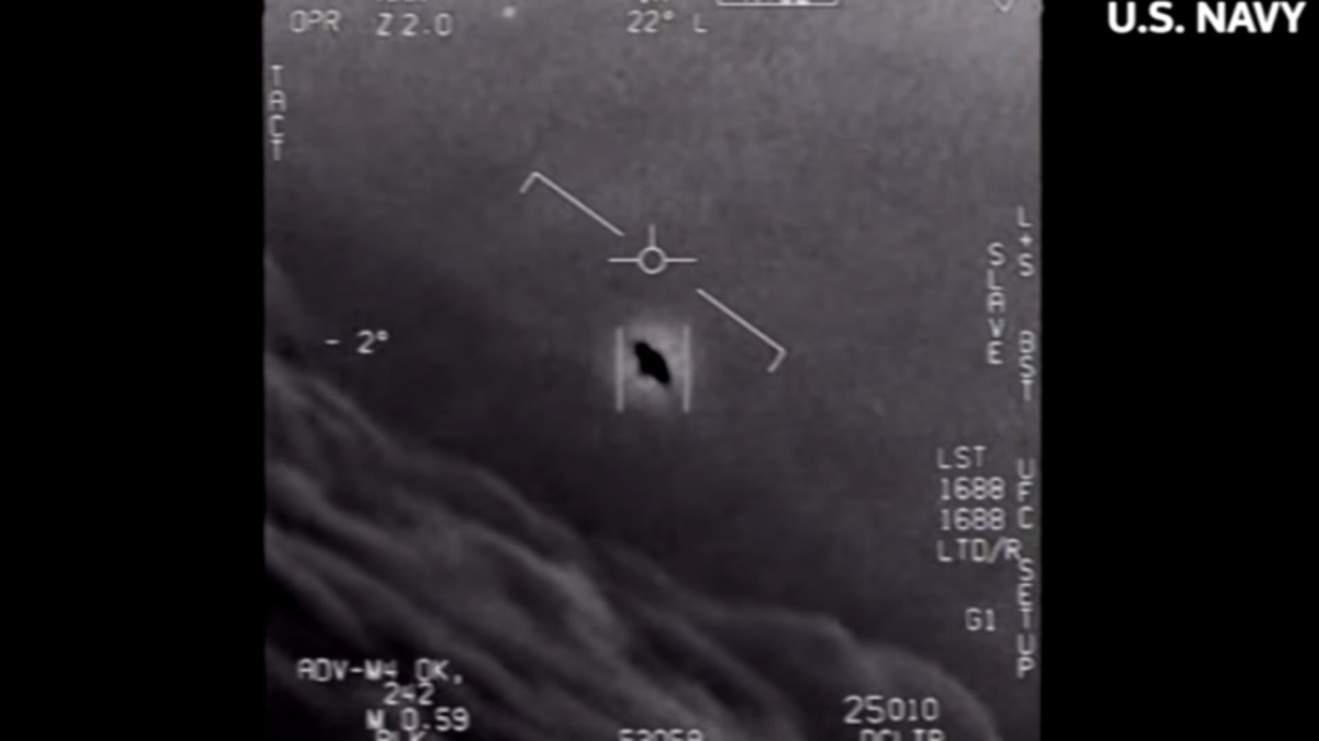 Watch the Pentagon's three declassified UFO videos taken by US Navy pilots