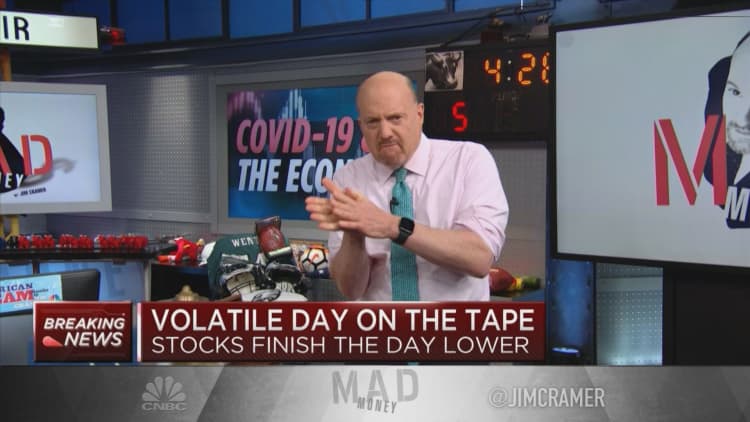 Wall Street's 'incredibly strong month' is based on 'hope,' Jim Cramer warns
