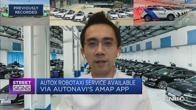 AutoX rolls out self-driving robotaxis in Shanghai's ride-hailing market