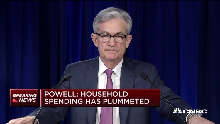Fed's Powell says the economy will likely need more support in order for 'robust' recovery