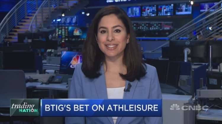 Traders back a few athleisure names as BTIG gets bullish on wellness stocks