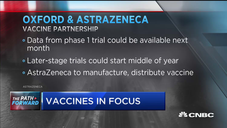 AstraZeneca teams up with Oxford University to develop vaccine