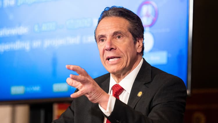 New York Gov. Andrew Cuomo says it's 'shocking' most new coronavirus cases were people who stayed at home