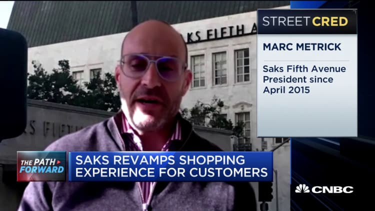 Saks Fifth Avenue president on reopening on shopping centers