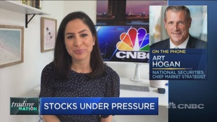 It's unlikely stocks will retest the March low, National Securities' Art Hogan says