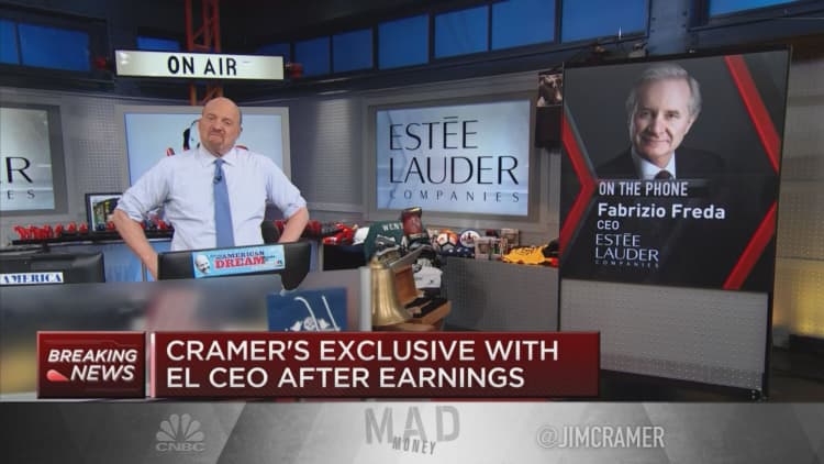 Consumers are buying Estee Lauder skin products for Zoom, video conferencing, CEO says