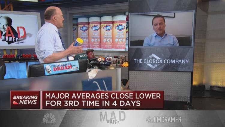 Clorox CEO talks high demand for disinfectant products amid coronavirus pandemic