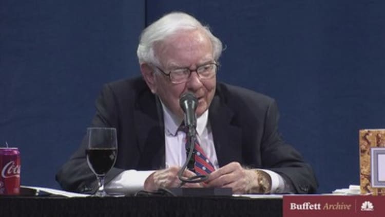 Warren Buffett explains why he hasn't made any big new investments in several years