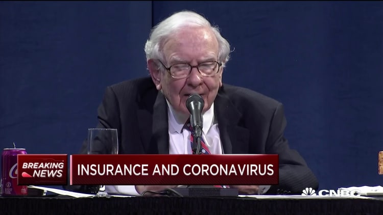 Warren Buffett on coronavirus and insurance: Expect 'a lot of litigation' ahead