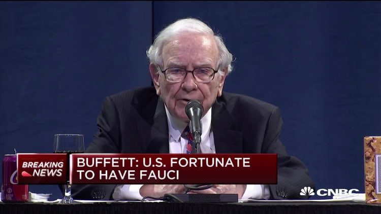 Warren Buffett: We are fortunate to have Dr. Fauci during coronavirus crisis