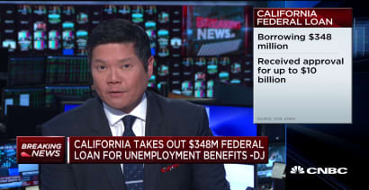 Calif. first state to take out $348M federal loan for unemployment benefits: Dow Jones